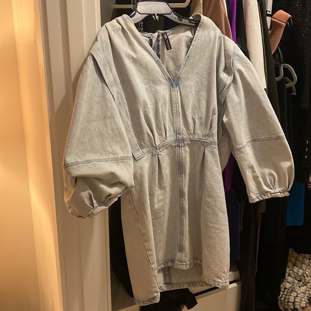 Zara denim dress